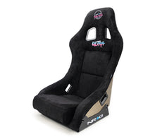 Load image into Gallery viewer, NRG FRP Bucket Seat ULTRA Edition - Medium (Black Alcantara/Gold Glitter Back) - FRP-303BK-ULTRA