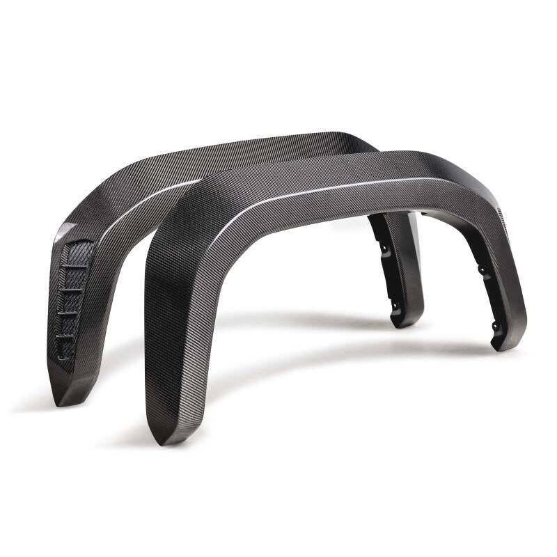 Seibon 2024 Toyota Tacoma TRD PRO Rear Carbon Fiber Fender Flares - FLR24TYTA-R