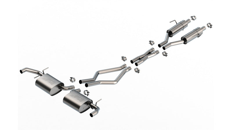 Borla 22-24 Jeep Grand Cherokee Overland Summit V6 2WD & 4WD S-TYPE Cat-Back Exhaust - 140955
