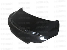 Load image into Gallery viewer, Seibon 08-09 Infiniti G37 2-door OEM Carbon Fiber Trunk Lid - TL0809INFG372D