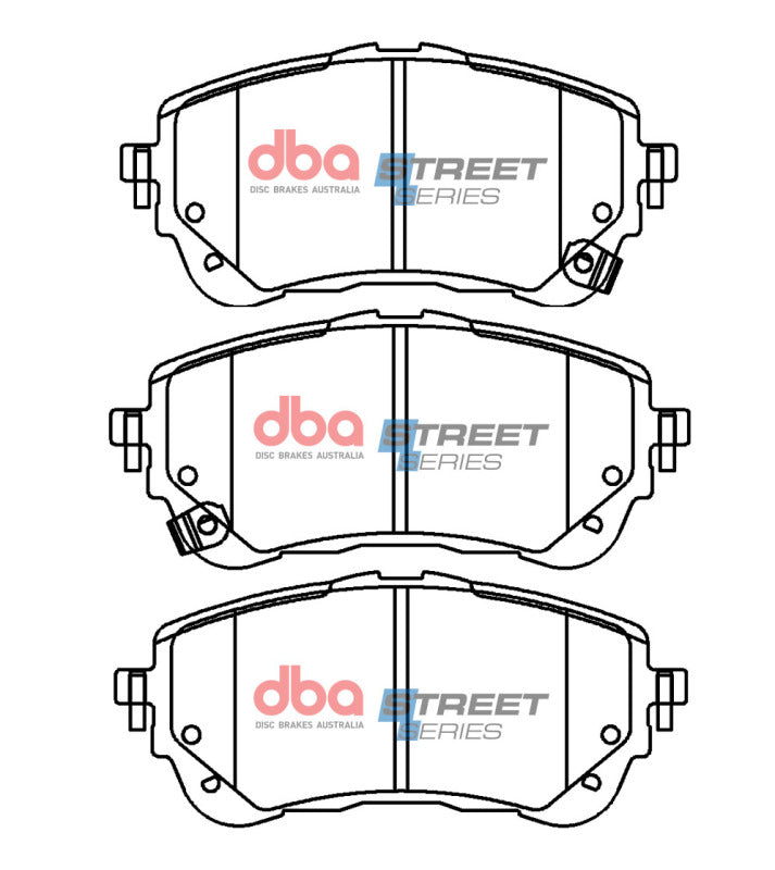 DBA 2019+ Toyota Corolla (ZRE211/ZWE211) Street Series Front Brake Pads - DB15136SS