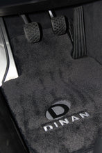 Load image into Gallery viewer, Dinan 11-17 BMW 535i GT F10 Signature Floor Mats Black w/ Silver Logo - Set of 4 - D701-DNBW1510-4C-BLK