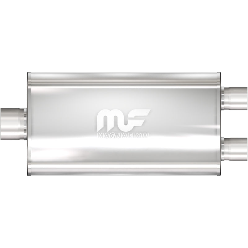 MagnaFlow Muffler Mag SS 22X5X11 3X3X4 D/C - 12594