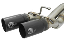 Load image into Gallery viewer, aFe Rebel Exhausts Cat-Back SS 16 Toyota Tacoma V6-3.5L w/ Black Tips - 49-46032-B