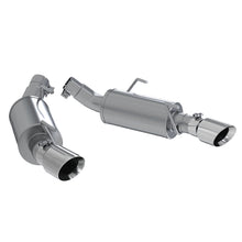 Load image into Gallery viewer, MBRP 05-10 Ford Mustang GT 5.0/Shelby GT500 Dual Mufflers Axle Back Split Rear AL - S7200AL