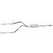 Load image into Gallery viewer, Magnaflow 14 Chev Silverado V8 5.3L SC Cab Dual Split Rear Exit SS Cat Back Perf Exhaust - 15278