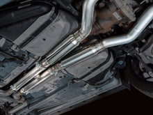 Load image into Gallery viewer, AWE Tuning 18-23 S550 Mustang GT SwitchPath Exhaust - Diamond Black Tips - 3025-43550