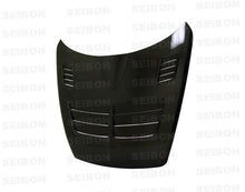 Load image into Gallery viewer, Seibon 04-08 Mazda RX8 TSII Carbon Fiber Hood - HD0405MZRX8-TSII