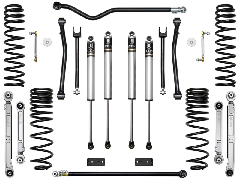 ICON 2020+ Jeep Gladiator 2.5in Stage 5 Suspension System (BILLET) - K22105