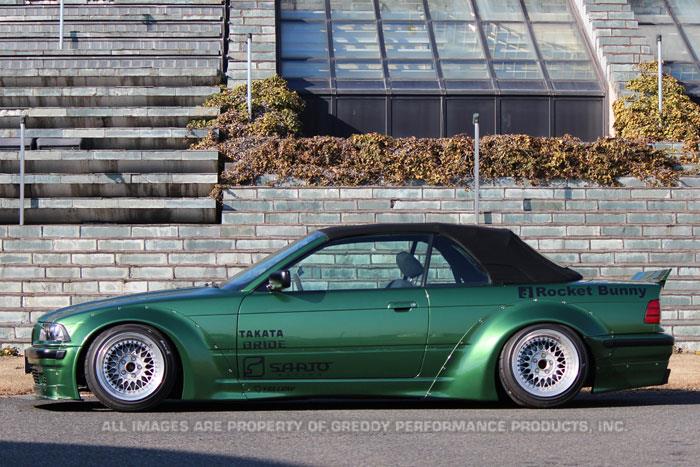 GReddy 92-99 BMW E36 Rocket Bunny Sarto Racing Aero Kit (Req Factory 3-series (non-M) Bumper) - 17090201