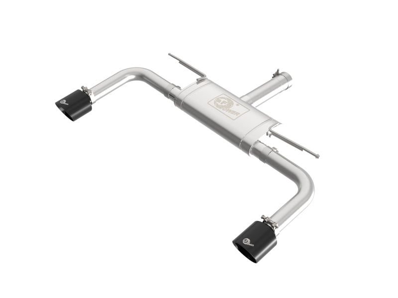 aFe MACHForce XP Exhausts Axle-Back 21-24 BMW 228i 2.0T (SS w/ Black Tips) - 49-36355-B