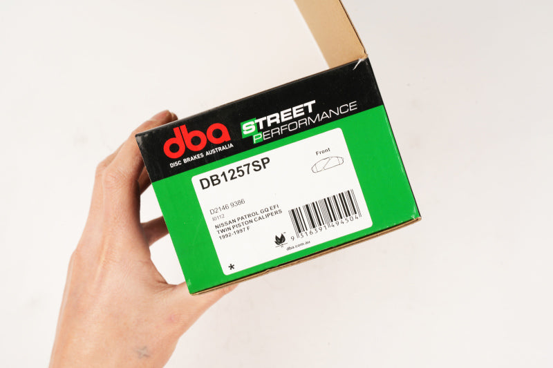DBA 92-97 Nissan Patrol GQ EFI (w/Twin Piston Calipers) SP Performance Front Brake Pads - DB1257SP