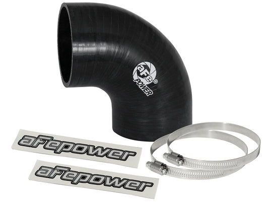 aFe Magnum FORCE Intake Coupling Kit (3 IN ID x 90-Deg.) Elbow Coupler - Black - 59-00064