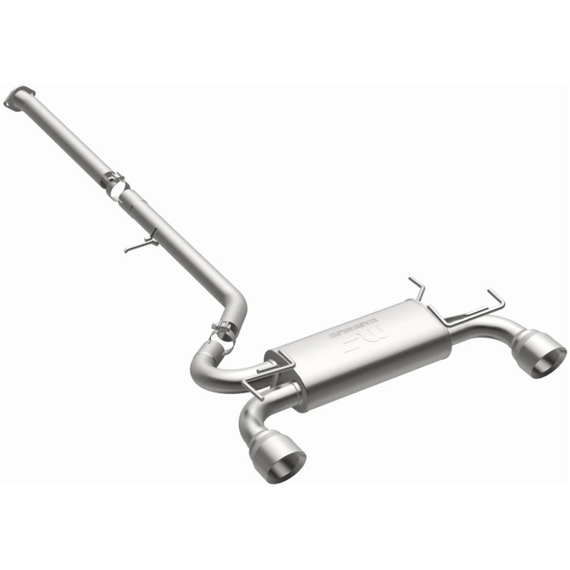 MagnaFlow Cat-Back 03-09 Nissan 350Z Street SS 2.5in Dual Split Rear Exit Polished 4.5in Tips - 19342