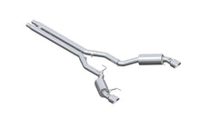 Load image into Gallery viewer, MBRP 15 Ford Mustang GT 5.0 3in Cat Back Dual Split Rear Street Version 4.5in Tips - Aluminized - S7277AL