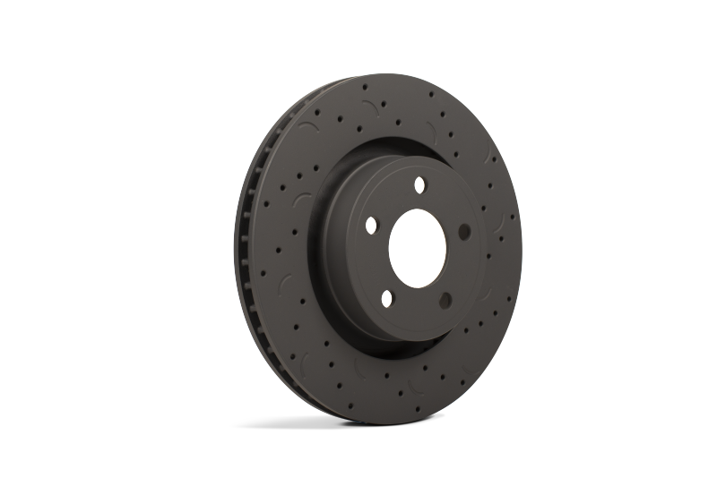 Hawk Talon 1997 Acura Integra Type R Drilled and Slotted Front Brake Rotor Set - HTC5179