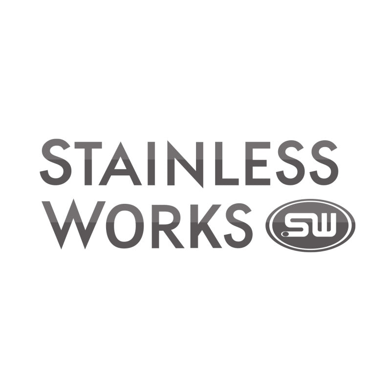 Stainless Works SBF Stock Rectangular Shaped Port 304SS Exhaust Flanges 1-5/8in Primaries (2in BP) - HFSBF1