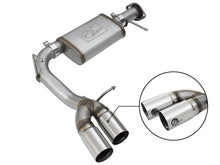 Load image into Gallery viewer, aFe Rebel Series CB 3in Middle Side Exit SS Exht w/Polish Tips 15-17 Chevy Colorado / GMC Canyon - 49-44061-P