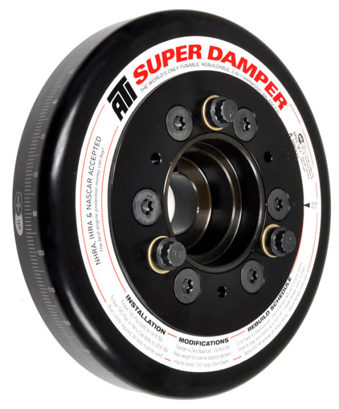 ATI Damper - 6.325in - Alum - Nissan - L16 18 20 - 3 Ring - ATI917720