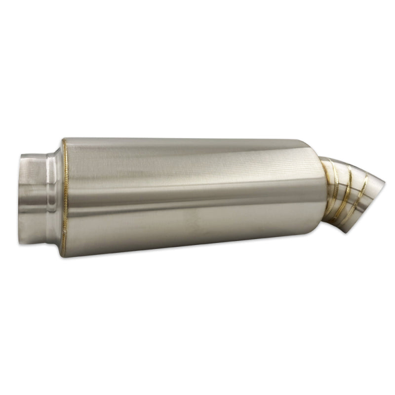 BLOX Racing 3.5in Street Muffler With Turndown Tip - BXEX-00111
