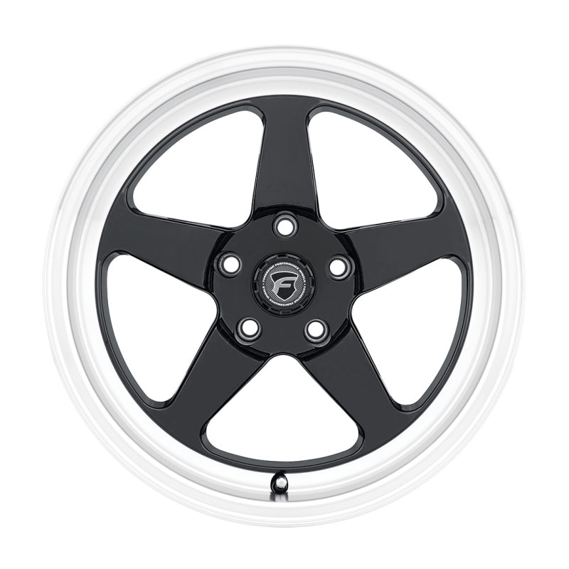 Forgestar D5 Drag 17x10 / 5x114.3 BP / ET50 / 7.5in BS Gloss Black Wheel - F09170067P50