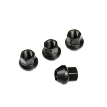 Load image into Gallery viewer, Rays 17 Hex Racing Nut L25 Short Type 12x1.25 - Black (4 Pieces) - W17RN12125BL254P