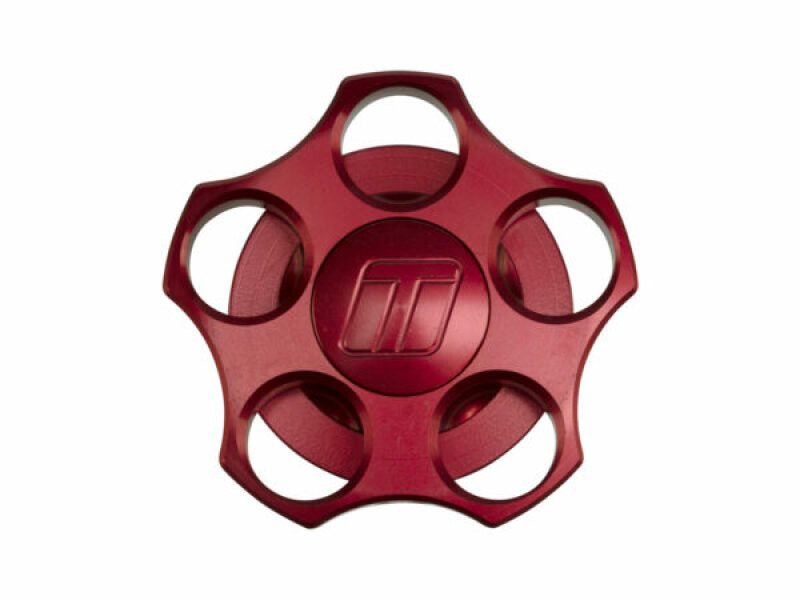 Turbosmart GM LS Notch Red Oil Cap - TS-0891-0274
