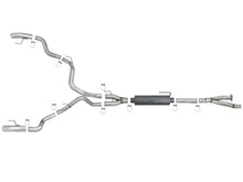 Load image into Gallery viewer, aFe MACH Force-XP Cat-Back Exhaust w/ Dual Hi-Tuck Pol Tips 17-18 Ford F-150 Raptor V6-3.5L - 49-33095-P