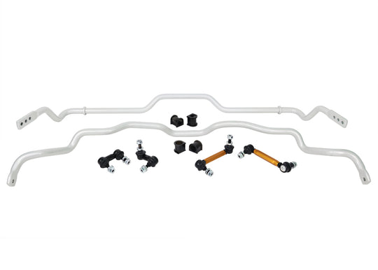 Whiteline 96-01 Mitsubishi Lancer Evolution IV/V/VI AWD Anti Sway Bar Front and Rear Vehicle Kit - BMK011