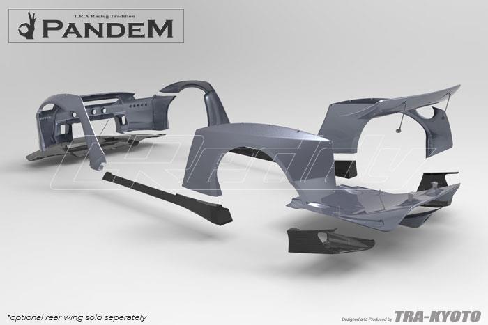 GReddy Nissan GTR R35 Version 2 Pandem X Rocket Bunny Rear Under Diffuser - 17020611