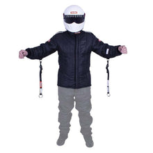 Load image into Gallery viewer, RaceQuip SFI-15 Jacket Black Large - 91919959