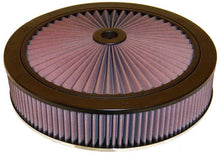 Load image into Gallery viewer, K&amp;N X-Stream Top Filter X-Stream 5.125in Flange 14x3.12in Height 0.875in Drop Base - 66-3050