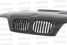 Load image into Gallery viewer, Seibon 01-05 BMW E46 M3 GTR Style Carbon Fiber Hood - HD0105BMWE46M3-GTR