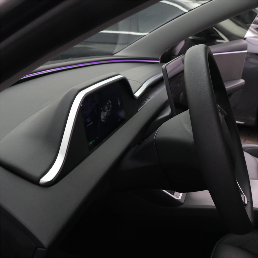 TESERY 8.9'' Dashboard Display with Ambient Lighting for Model 3 Highland / Model Y Juniper
