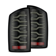 Load image into Gallery viewer, AlphaRex 07-08 Dodge Ram1500/07-09 Dodge Ram 2500+3500 Luxx-Series LED Tail Lights(Pair) Alpha Black - 641050