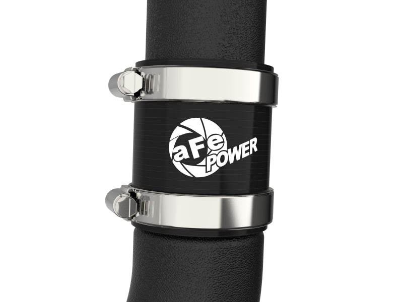 aFe 19-22 Hyundai Veloster N BladeRunner 2-1/4in to 2-1/2in Aluminum Hot Charge Pipe - Black - 46-20768-B