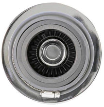 Load image into Gallery viewer, K&amp;N Universal Filter Chrome Round Tapered White - 4in Flange ID x 1.125in Flange Length x 5.5in H - RG-1001WT
