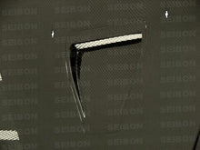 Load image into Gallery viewer, Seibon 08-12 Mitsubishi Evo X TS-style Carbon Fiber Hood - HD0809MITEVOX-TS