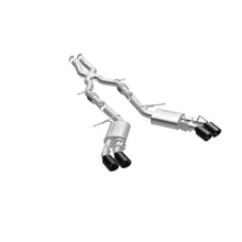 Load image into Gallery viewer, MagnaFlow SYS Cat-Back 2015-2017 Cadillac CTS-V 6.2L Quad 4in Carbon Fiber Tips - 19011