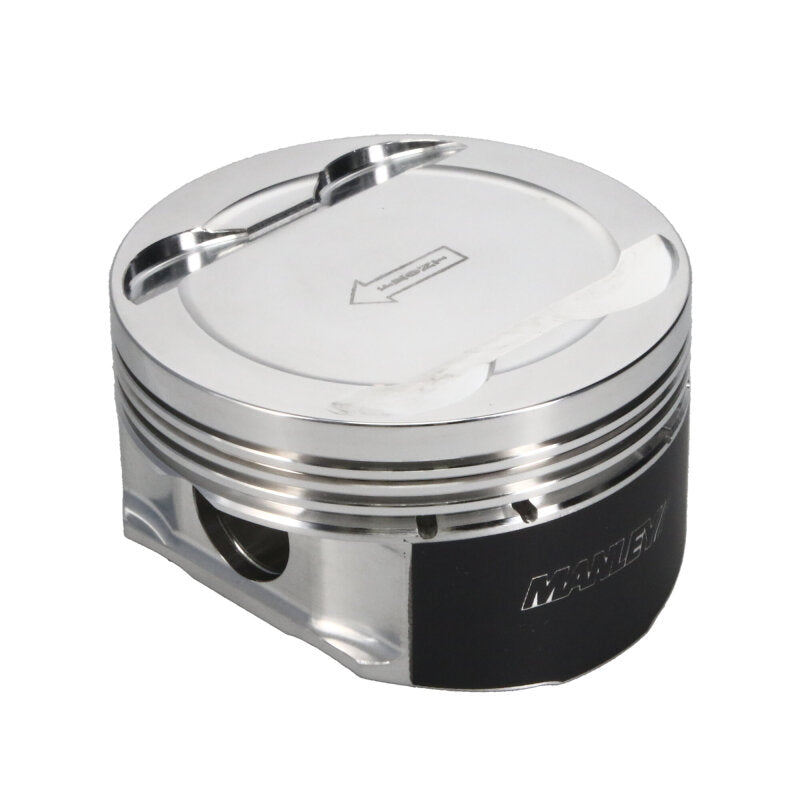 Manley Ford 3.7L Cyclone 3.770in Bore 1.239in Comp Height -5.0cc Dish Piston Set - 599510C-6
