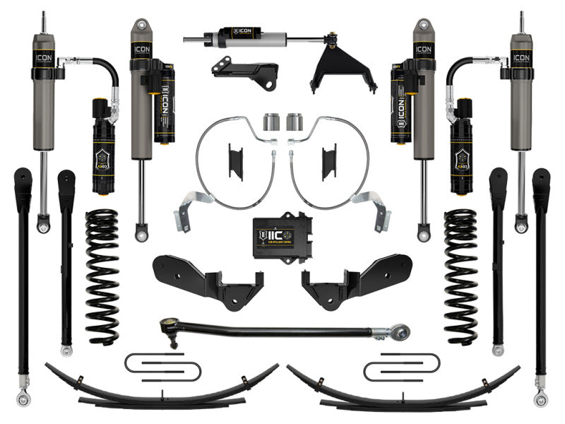 ICON 23 Ford F250/F350 4.5in Stage 8 Suspension System Diesel w/ Expansion Packs - K64548L