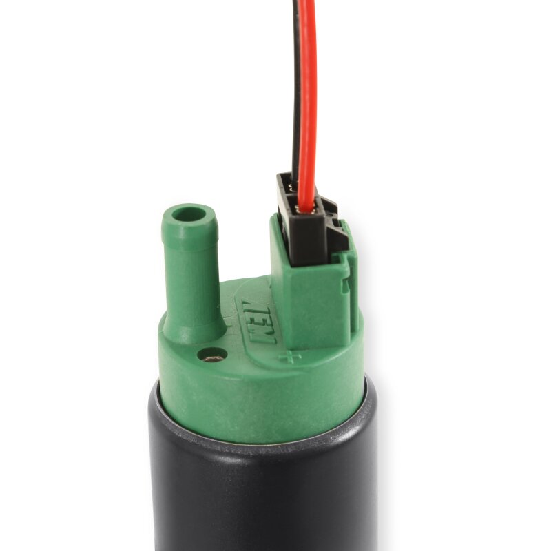 AEM 400 LPH E85 Compatible Fuel Pump Kit - Single Barb - Ethanol Compatible - 50-1235