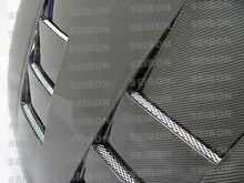 Load image into Gallery viewer, Seibon 93-98 Toyota Supra (JZA80L) TS Style Carbon Fiber Hood - HD9398TYSUP-TS