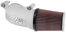 Load image into Gallery viewer, K&amp;N 01-17 Harley-Davidson Softail / Dyna FI Performance Air Intake System Silver - 57-1137S