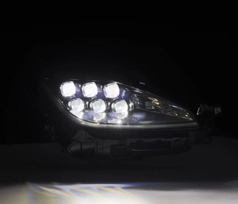 AlphaRex 21-23 Toyota GR86 / Subaru BRZ NOVA-Series LED Projector Headlights - Alpha Black - 880875