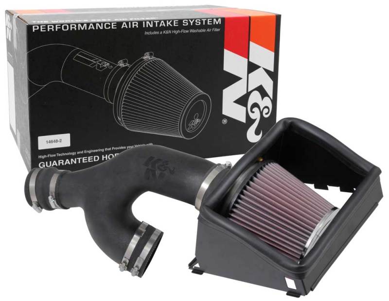 K&N 2017 Ford F150 Ecoboost V6-3.5L F/I Performance Air Intake Kit - 57-2599