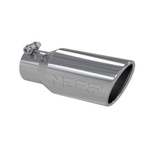 Load image into Gallery viewer, MBRP Universal Tip 4in OD 2.75in Inlet 10in Length Angled Rolled End T304 - T5157