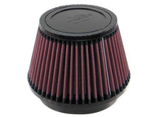 Load image into Gallery viewer, K&amp;N Universal Rubber Filter 5in Flange ID x 6.5in Base OD x 4.5in Top OD x 4.125in Height - RU-5163