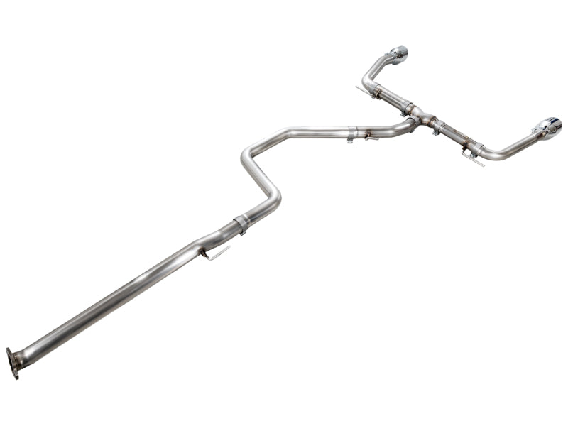 AWE Tuning 22-26 Hyundai Elantra N Track Edition Cat-Back Exhaust - Chrome Silver Tips - 3020-32237