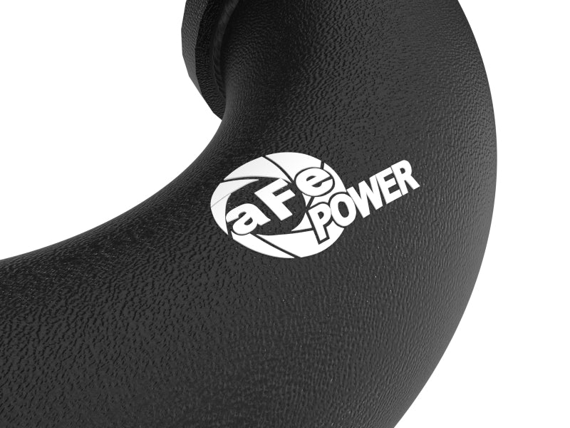 aFe 17-22 BMW 540i (G30/G31/G38) B58 L6 3.0L (t) BladeRunner 3in Aluminum Hot Charge Pipe - Black - 46-20548-B
